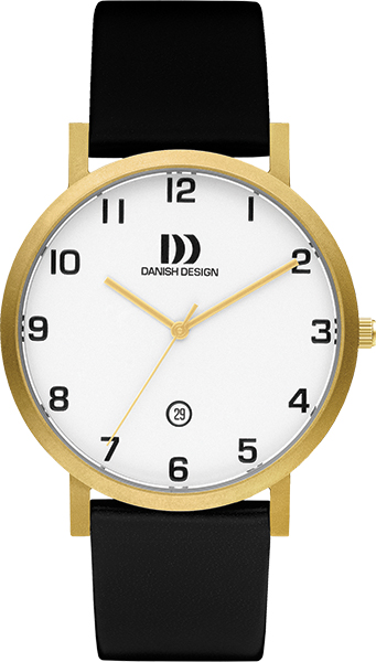 Dit is een horloge van het merk Danish Design gemaakt voor heren /dames.
De specificaties zijn als volgt:
Kastmaat: 40 mm
Kastdikte: 7,5
Bandlengte: 200
Bandbreedte: 20
Gewicht: 28 gram
Waterdichtheid: 3 ATM / 30 Meter 
Dit horloge heeft de volgende functies/eigenschappen:
Datumaanduiding