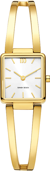 Danish Design goldplated stalen horloge Palma, biedt een elegante combinatie van goudkleurig roestvrij staal en zilverkleurige wijzerplaat. Kenmerken zijn onder meer een analoge indicatie, quartz uurwerk, en streepjescijfers. Draag het bij formele gelegenheden voor een stijlvolle uitstraling.