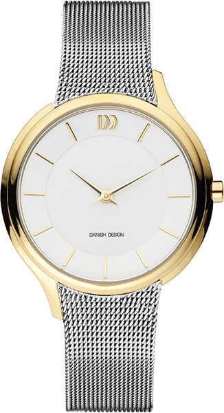 Dit is een horloge van het merk Danish Design gemaakt voor dames.
De specificaties zijn als volgt:
Kastmaat: 33 mm
Kastdikte: 5,9
Bandlengte: 185
Bandbreedte: 16
Waterdichtheid: 3 ATM / 30 Meter / 100 Feet
