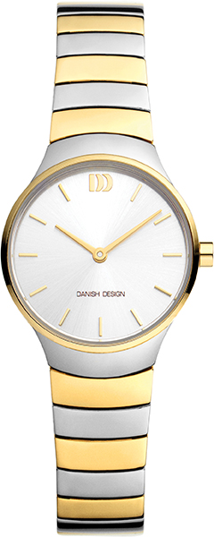 Danish Design horloge met stalen band, Jolie bicolor/zilver