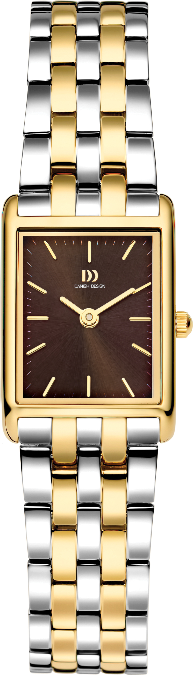 Dit is een horloge van het merk Danish Design gemaakt voor dames.
De specificaties zijn als volgt:
Kastmaat: 19,5x22 mm
Kastdikte: 5,2
Bandlengte: 190
Bandbreedte: 16
Waterdichtheid: 3 ATM / 30 Meter / 100 Feet