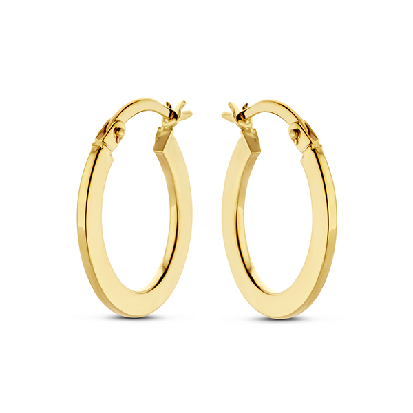 Geelgouden oorringen SWEE10311-Y