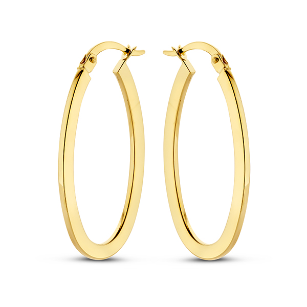 Geelgouden oorringen SWEE10312-Y