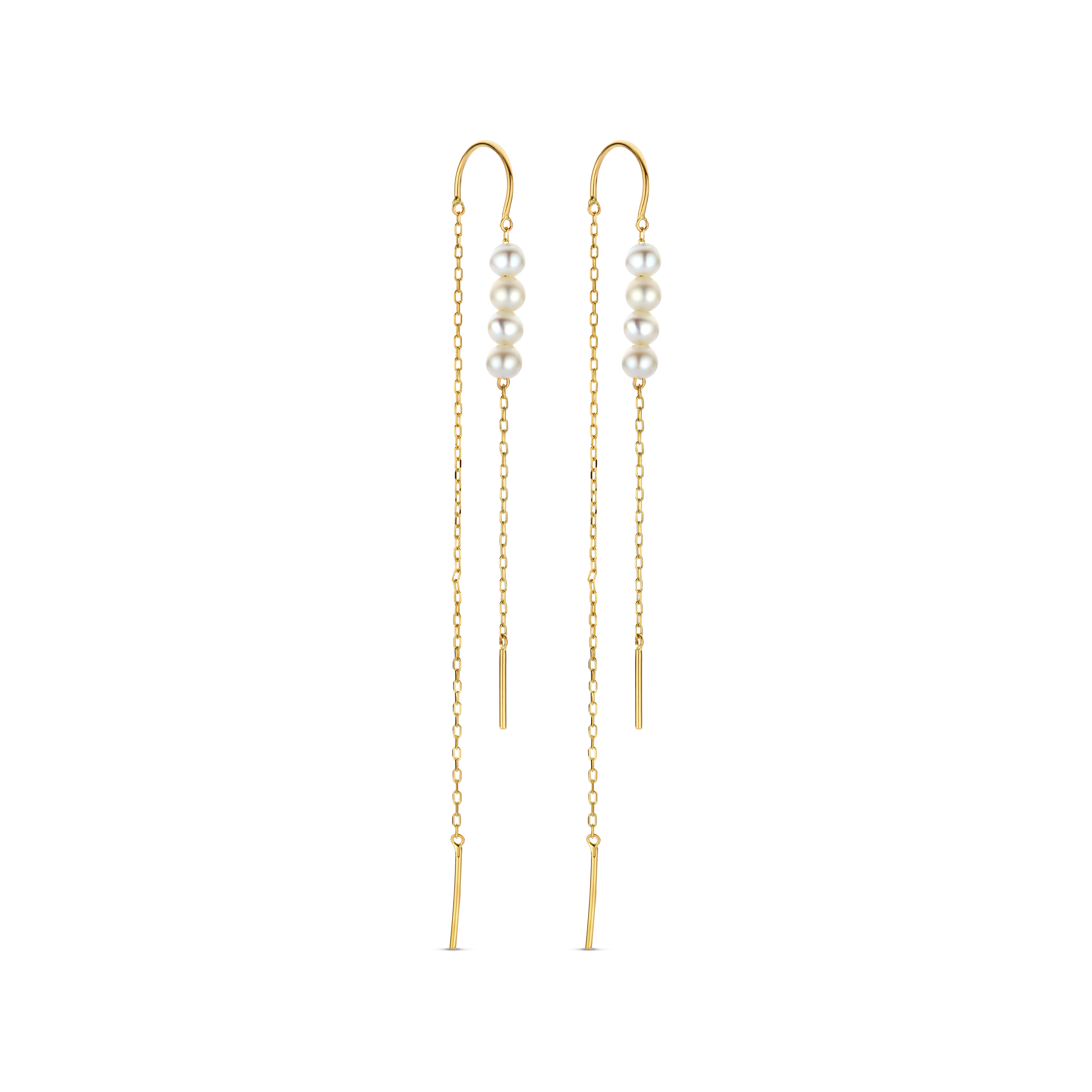 Dit zijn oorbellen van het merk Swing Jewels gemaakt voor dames.