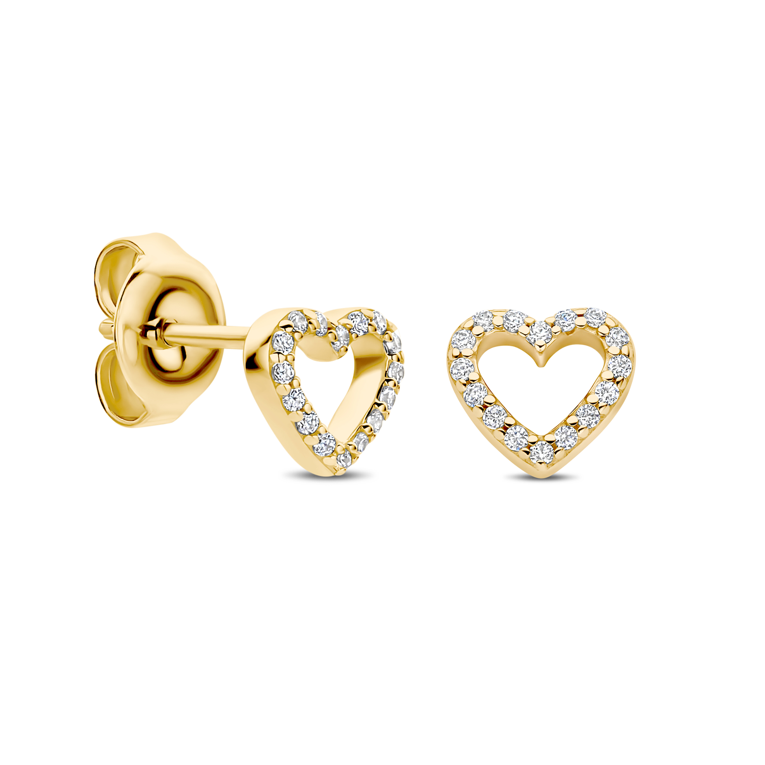 Dit zijn oorbellen van het merk FJF Jewellery gemaakt voor dames.