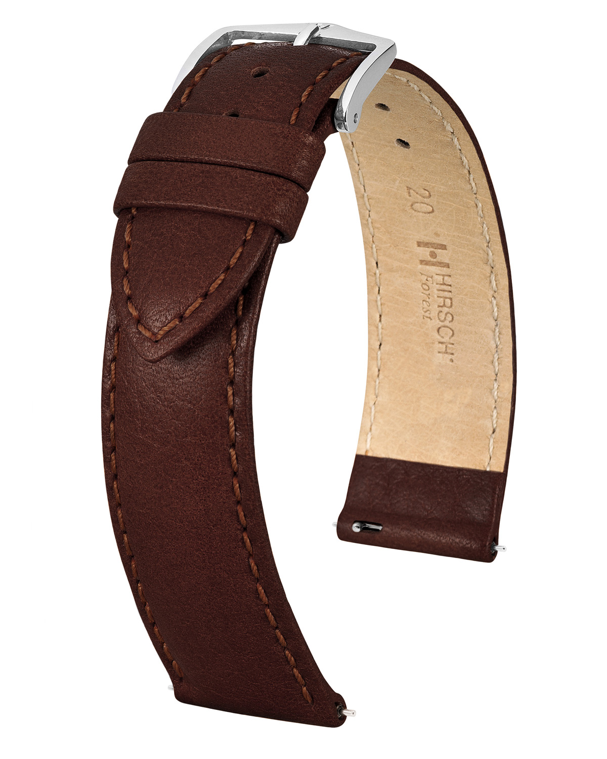 HIRSCH FOREST L BROWN 18/16MM 17920210-2-18.
De specificaties zijn als volgt:
Bandbreedte: 18