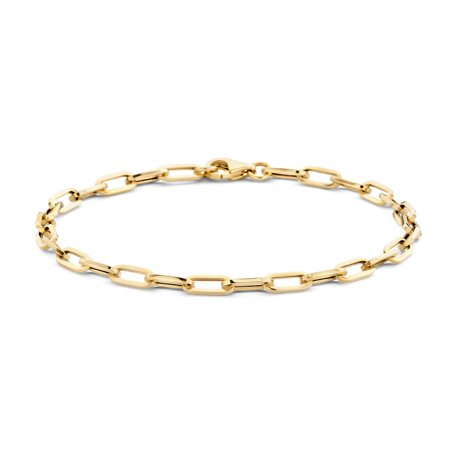 Blush - 14kt geelgouden armband, closed for ever schakel - 2191YGO