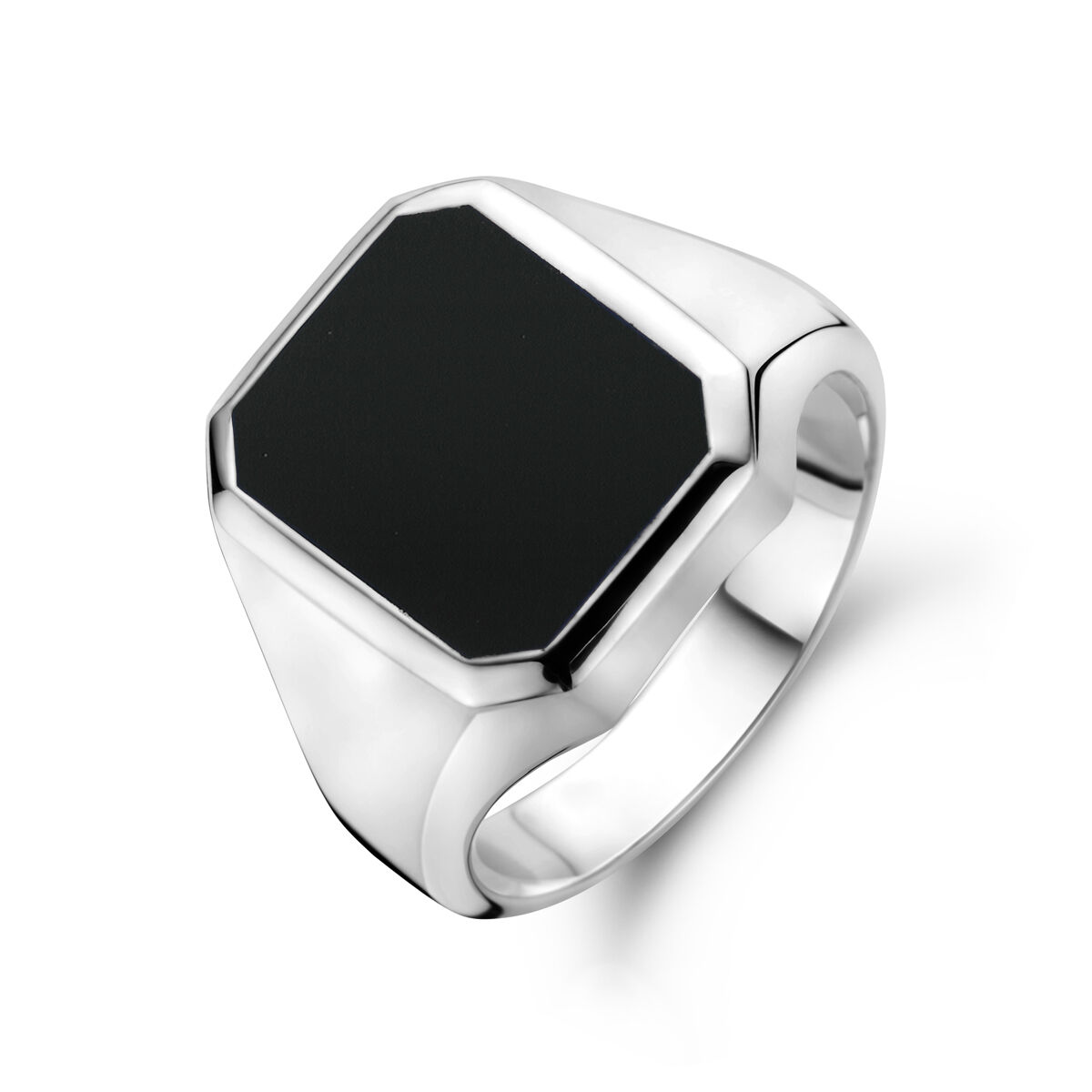 Huiscollectie - Zegelring met onyx, maat 20.5 - 1014617