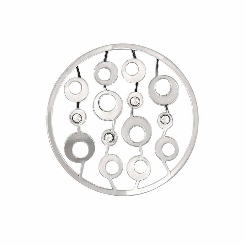 Zilveren bollen zirkonia