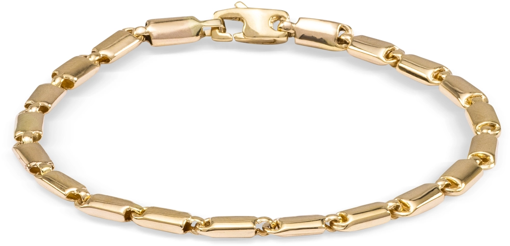 Gouden armband geel goud 14 krt.
