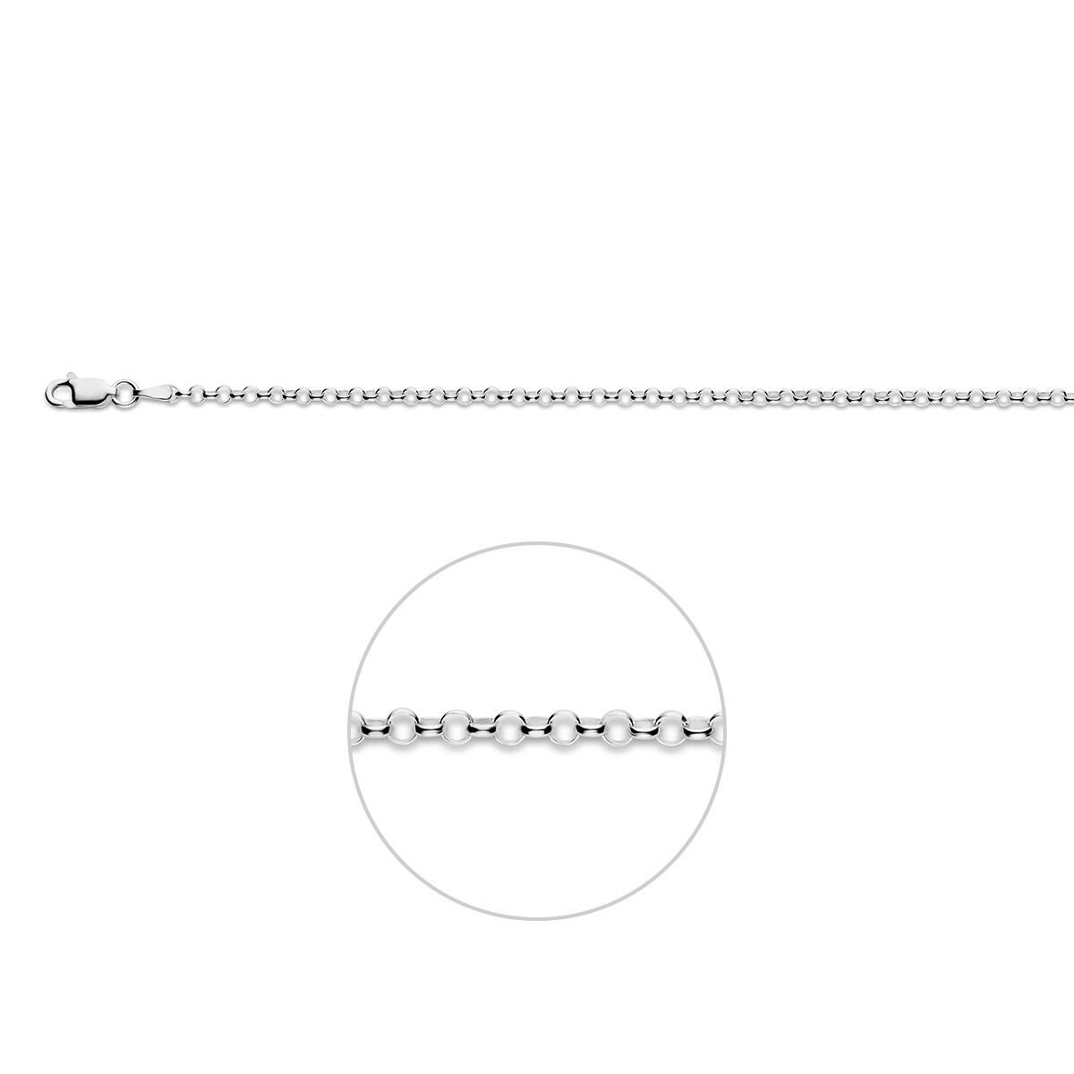 De Kasius Collier jasseron 2,6 mm van 38 cm, modelnummer KA1002203, is een verfijnde ketting in de categorie sieraden. Met een lengte van 380 mm is het perfect als subtiel sieraad. Ideaal om alleen te dragen voor een minimalistische look of in combinatie met andere kettingen voor een trendy lagenstijl.