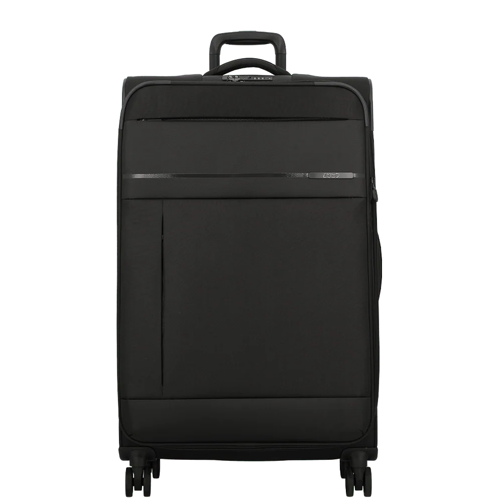 Ga zorgeloos op reis met de grote Month&eacute;lys koffer, ideaal voor langere vakanties of verre bestemmingen. Met royale afmetingen van 78x48x30/36 cm en een uitbreidbare inhoud tot 120 liter biedt deze koffer maximale opbergruimte voor al je bagage. Ondanks zijn ruime formaat blijft hij met 3,9 kg verrassend licht en gemakkelijk hanteerbaar. Gemaakt van sterk en duurzaam polyester, is deze grote reiskoffer ontworpen voor intensief gebruik en langdurige kwaliteit. Perfect voor reizigers die op zoek zijn naar een ruime, stevige en stijlvolle koffer voor langere verblijven.