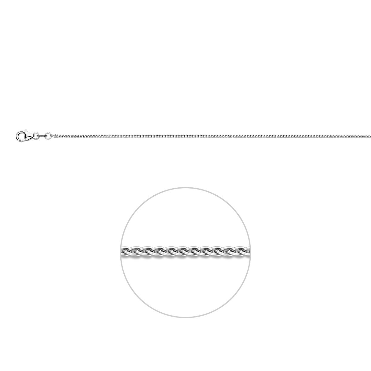 De Kasius Collier Vossestaart rond 1,1 mm 42cm, modelnummer KA1320995, is een elegante ketting. Deze ketting is ontworpen als een stijlvolle halsketting van 42 cm. Draag hem subtiel over een klassieke blouse of boven een elegante jurk voor een verfijnde look.
