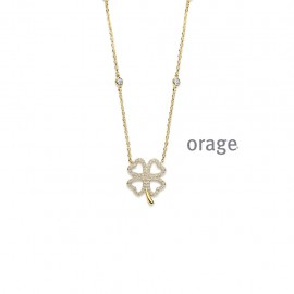 Ketting in verguld 18 k van het merk Orage 