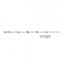 Armband in verguld 18 k van het merk Orage 