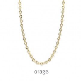 Ketting in verguld 18 k van het merk Orage 
