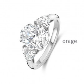 Ring in zilver van het merk Orage 