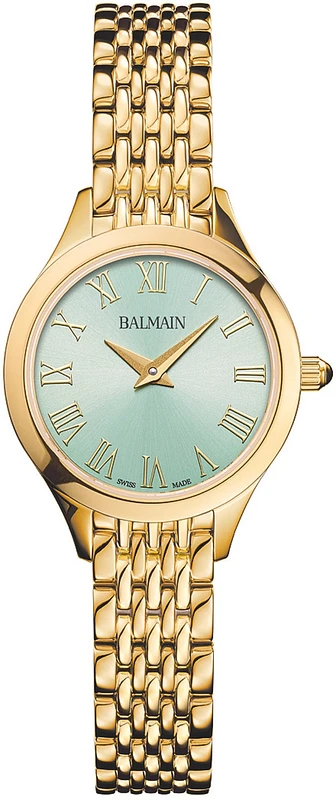 Balmain de Balmain II XS doble met groen parelmoer wijzerplaat 