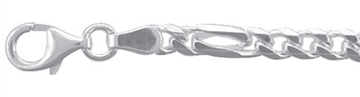 Die Kette mit Modellnummer F104873/60 aus 925 Silber wiegt 20g. Sie ist ein 60 cm langes, 4 mm breites Halsband ohne Glanz. Tragen Sie es solo f&uuml;r einen minimalistischen Look oder kombinieren Sie es mit anderen Schmuckst&uuml;cken. Perfekt f&uuml;r elegante oder l&auml;ssige Outfits! Ideales Accessoire f&uuml;r jeden Anlass.