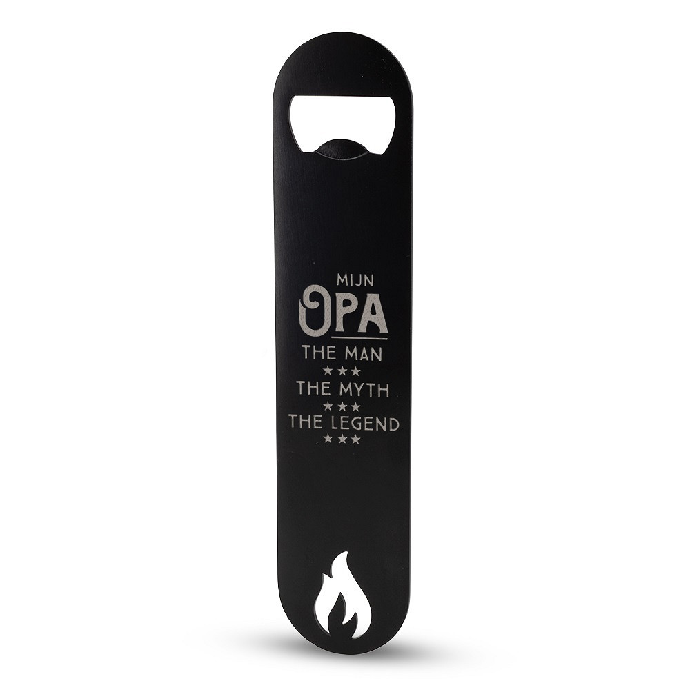 De "Lekker stoer - Opener - Mijn Opa" met modelnummer 36768 is een unieke en speelse flesopener ideaal voor gebruik op feestjes of bijeenkomsten. Het heeft een stoer ontwerp dat het perfect maakt voor opa's met een goed gevoel voor humor. Draag het aan een sleutelhanger of als decoratief element in de keuken. Perfect cadeau voor opa!