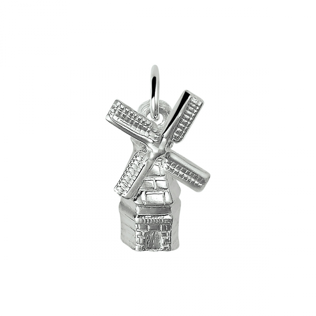 De Zilveren hanger molen beweegbaar, modelnummer 1003464, is een prachtige zilveren hanger in de vorm van een beweegbare molen. Deze unieke hanger valt onder de categorie sieraden, specifiek als hanger. Voor een stijlvolle look, combineer deze hanger met een zilveren ketting voor dagelijks gebruik of een chique avondje uit.