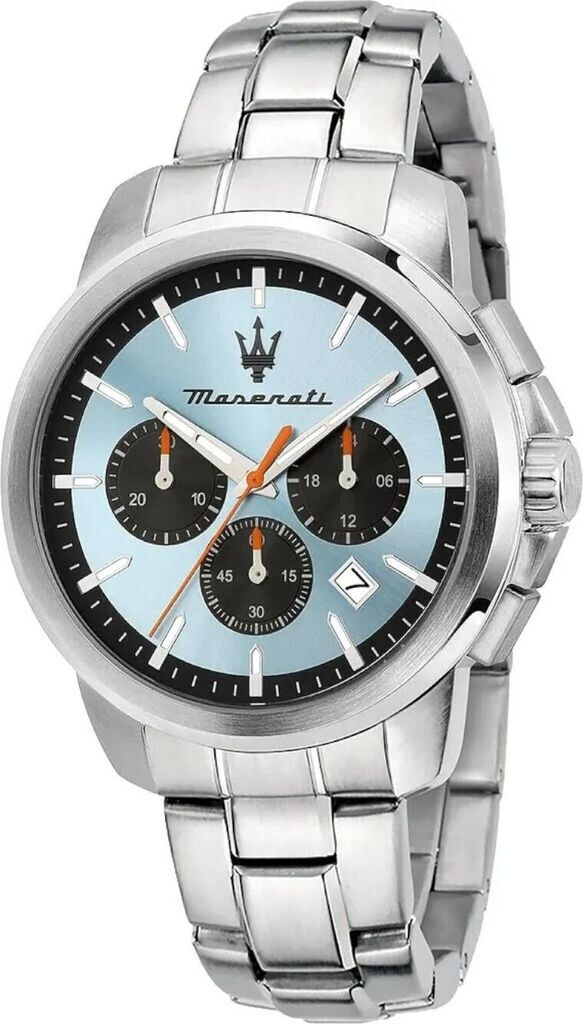 Die Herrenuhr besticht durch ihr elegantes Design. Sie verf&uuml;gt &uuml;ber ein blaues Zifferblatt und ein Edelstahlarmband. Ideal f&uuml;r formelle Anl&auml;sse und B&uuml;rokleidung. Kombinieren Sie sie mit einem Anzug oder einem schicken Hemd f&uuml;r einen zeitlosen Look. Perfekt f&uuml;r stilbewusste M&auml;nner.