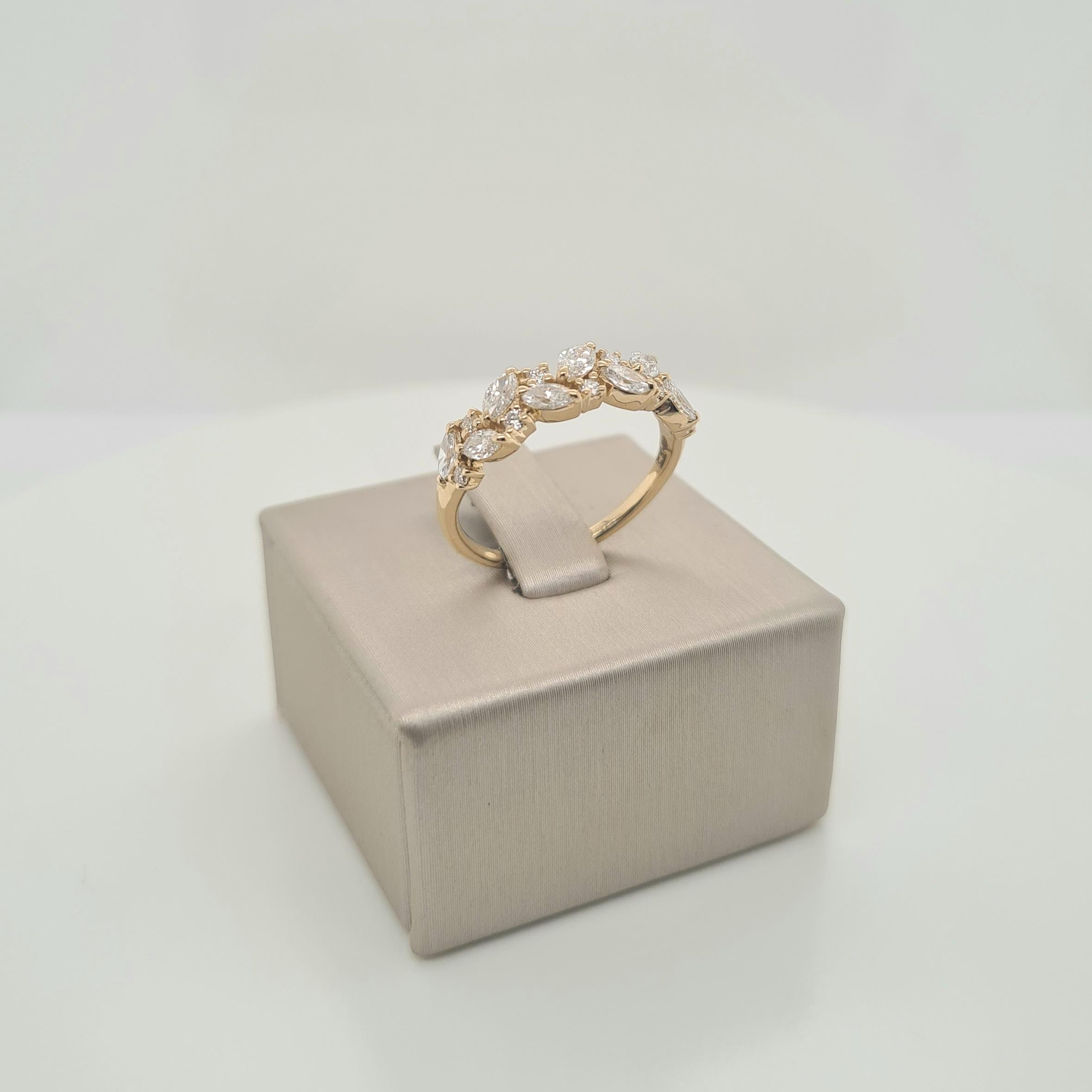 14krt gouden ring met diamant