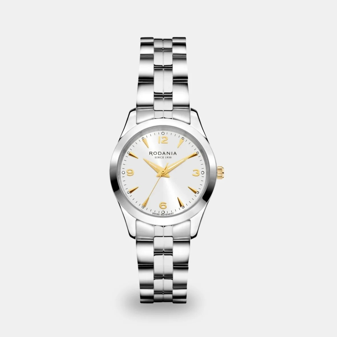 De Rodania Dameshorloge GENEVA - R12023 is een elegant polshorloge dat stijl en functie combineert. Met zijn verfijnd ontwerp past het perfect bij zowel formele als casual outfits. Draag het om je pols voor een tijdloze look die elke outfit compleet maakt. Ideaal voor dagelijks gebruik en speciale gelegenheden. Voeg een vleugje luxe aan je stijl toe.