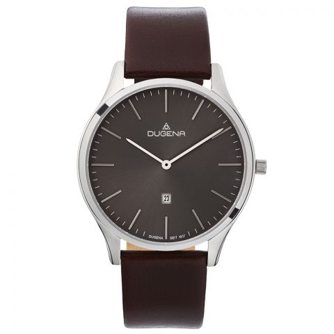 Die Dugena Herrenuhr ist eine elegante Armbanduhr, ideal f&uuml;r den t&auml;glichen Gebrauch und besondere Anl&auml;sse. Merkmale umfassen ein pr&auml;zises Uhrwerk und ein stilvolles Design. Am besten wird sie am Handgelenk getragen, um einen zeitlosen Look zu erzielen. Erg&auml;nzen Sie Ihr Outfit mit dieser klassischen Uhr f&uuml;r einen Hauch von Raffinesse.