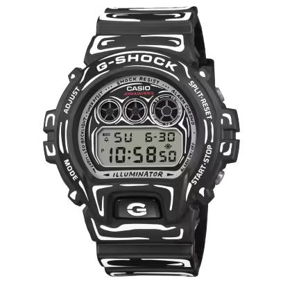. Casio G-Shock horloge special edition. Een samenwerking met Joshua Vides. 