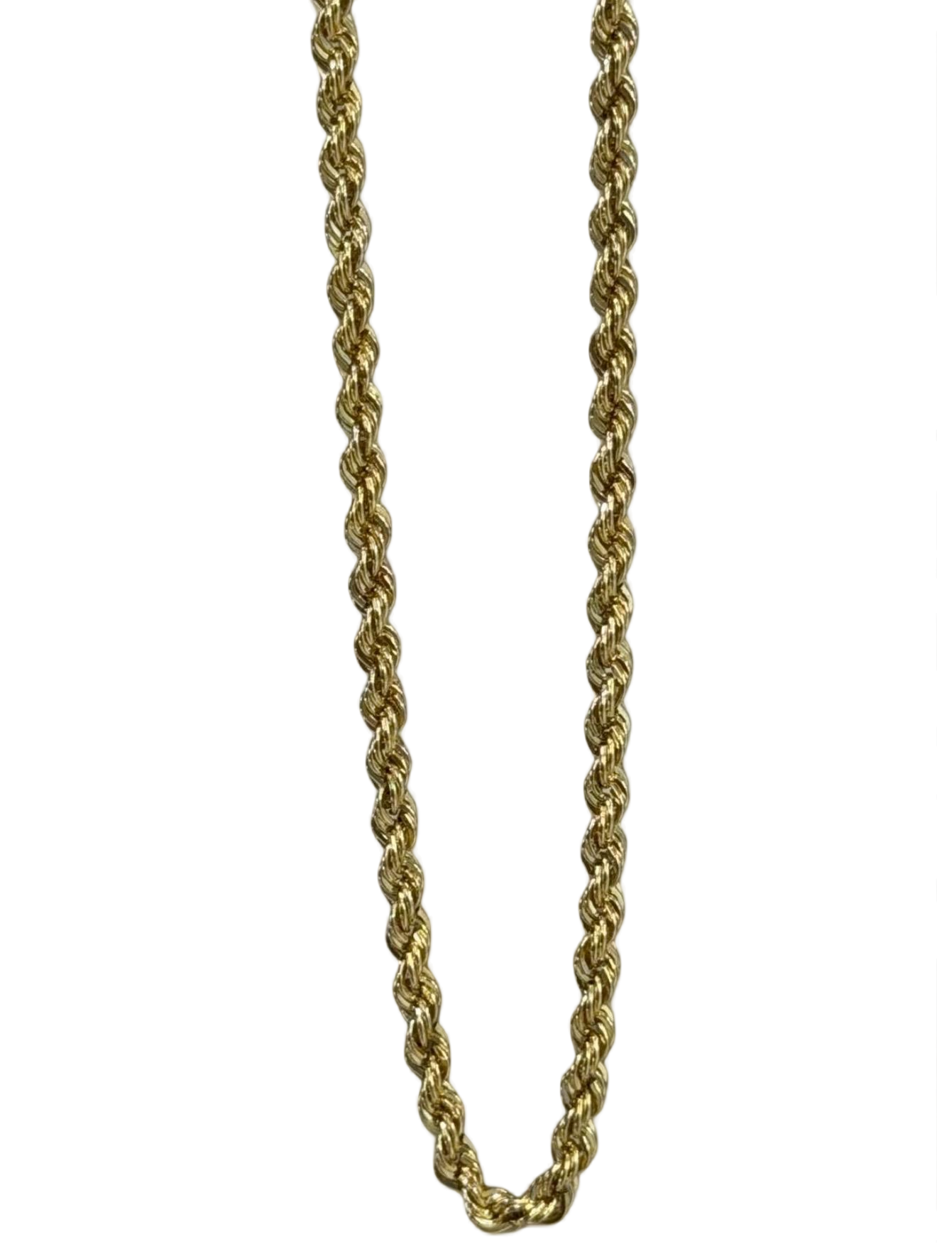 De gouden ketting met modelnummer BREA-JOY-0003913 is een elegant juweel van 14 karaat goud. Het is een glanzende, goudkleurige halsketting met een hoogte van 42 cm, een breedte van 3,4 mm, en een gewicht van 6,98 gram. Perfect om zowel casual als formeel te dragen voor een vleugje luxe.

