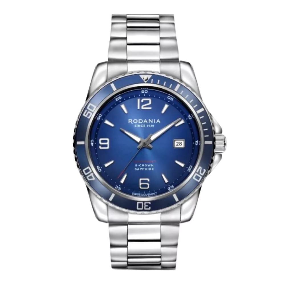De Rodania horloge R18050 is een stijlvol polshorloge, geschikt voor elke gelegenheid. Dit horloge valt onder de categorie "WATCH" en is specifiek ontworpen als een "WRIST" horloge. De beste manier om het te dragen is strak om de pols voor een comfortabele en modieuze uitstraling. Perfect om elke outfit compleet te maken.