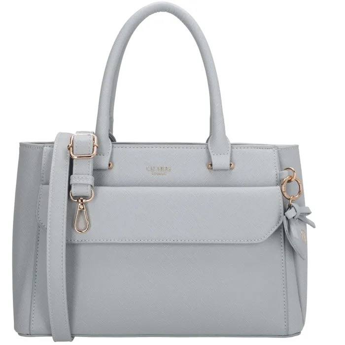 Charm London Cambridge Handtas &ndash; Lichtblauw & Elegant
De Charm London Cambridge handtas in lichttaupe combineert stijl en functionaliteit. Met een compact formaat van 30 x 21 x 12 cm biedt deze tas voldoende ruimte voor al je essentials. Gemaakt van hoogwaardig imitatieleder en voorzien van een ritssluiting, straalt deze handtas luxe uit terwijl hij praktisch blijft. De afneembare en verstelbare schouderband maakt dragen in de hand of over de schouder eenvoudig en comfortabel.
Kenmerken:
Stijlvolle handtas van Charm London
Kleur: lichttaupe (018) met geborsteld gouden details
Gemaakt van duurzaam imitatieleder
Afneembare en verstelbare schouderband
Dubbel handvat en lange schouderband
Met handig telefoonvak
Ideaal voor dagelijks gebruik of een avondje uit