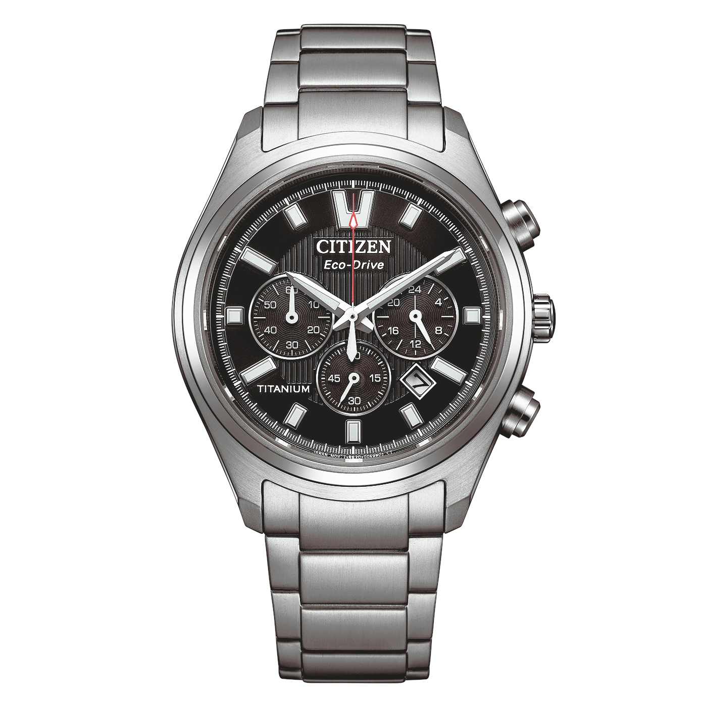 Citizen - Eco-Drive, Chronograaf, Titanium, 100 meter WR, Saffierglas - CA4750-51E