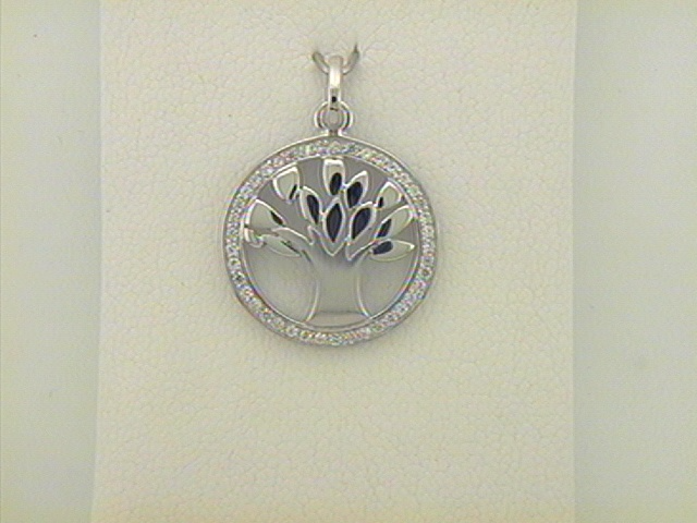 Der Anh&auml;nger Silber Lebensbaum mit Zirkonia, Modellnummer 88/164737, besticht durch sein elegantes Design aus hochwertigem Silber und funkelnden Zirkonia-Steinen. Als Teil der Kategorie Schmuck ist er speziell ein Zirkonia-Anh&auml;nger. Perfekt zur Geltung kommt er an einer filigranen Silberkette und passt ideal zu casual wie auch eleganten Outfits. Gewicht: 1g.