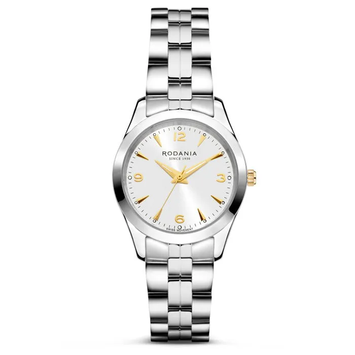 De Rodania horloge R12023, een stijlvol polshorloge, combineert elegantie en functionaliteit. Met zijn verfijnde ontwerp is het een perfecte accessoire voor zowel formele als informele gelegenheden. Draag het om uw pols voor een tijdloze uitstraling. Ideaal om elke dag te dragen met een casual outfit of tijdens speciale evenementen voor een verfijnde look.