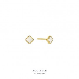 Aucielle oorstekers goud 18k