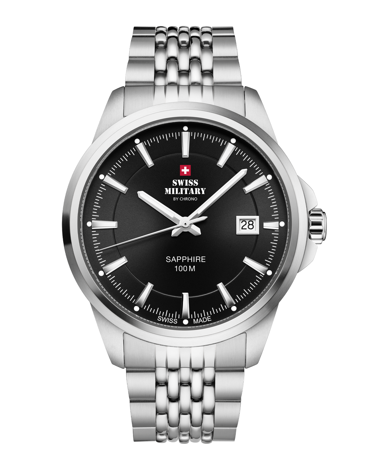 Die Swiss Military by Chrono Herrenuhr,  zeichnet sich durch ihr elegantes Design und robuste Verarbeitung aus. Sie ist eine Armbanduhr. Tragen Sie diese Uhr am besten an Ihrem Handgelenk, um jede Gelegenheit stilvoll zu meistern. Perfekt f&uuml;r den t&auml;glichen Gebrauch und besondere Anl&auml;sse.