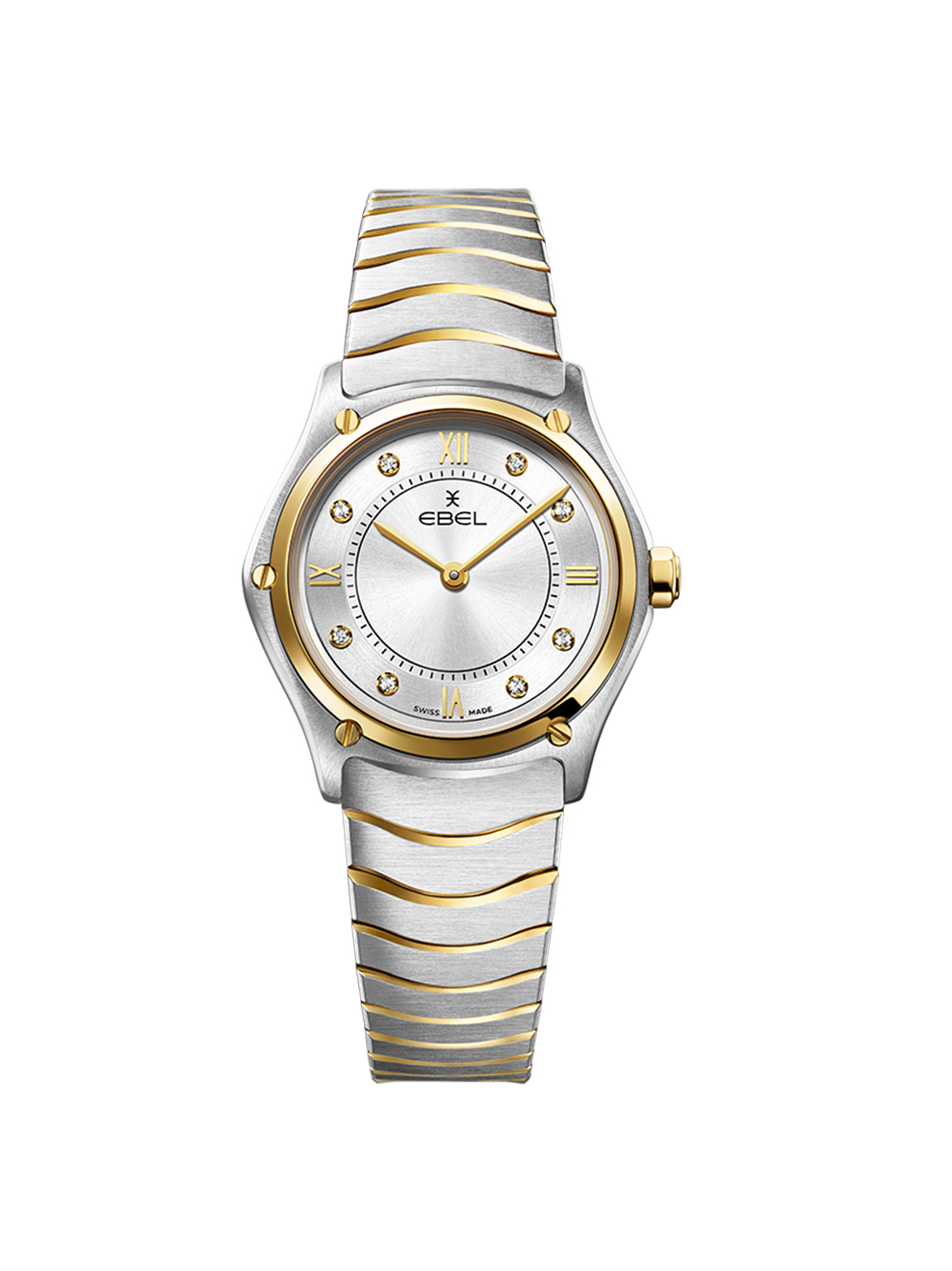 EBEL HORLOGE SPORT CLASSIC 29MM DIAMANT