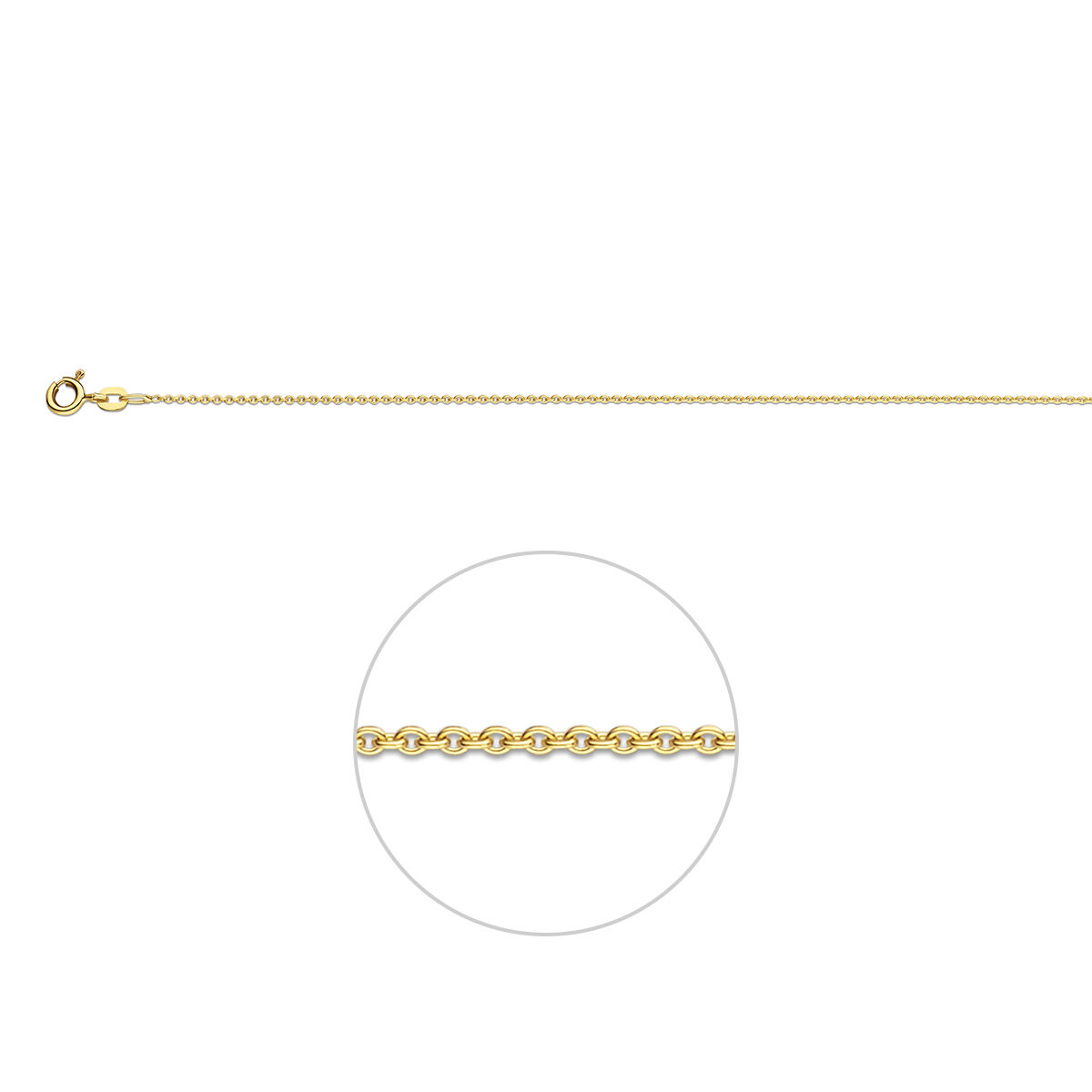 Geelgouden collier 4021272