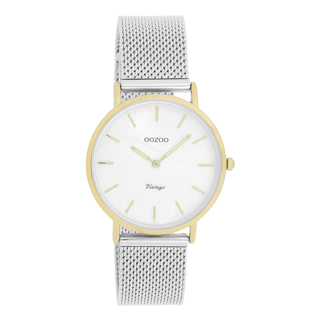 Horloge van Oozoo met milanese band
