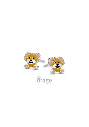 De Orage Kids Oorstekers Hondje K3160, modelnummer O/4406/A, zijn schattige oorbellen met een leuk hondenontwerp. Met een juweelgrootte van 7 zijn ze perfect voor kinderen. Ze zijn ideaal voor dagelijks gebruik en voegen een speelse touch toe aan elke outfit. Combineer ze met casual of feestelijke kinderkledij voor een schattige uitstraling.