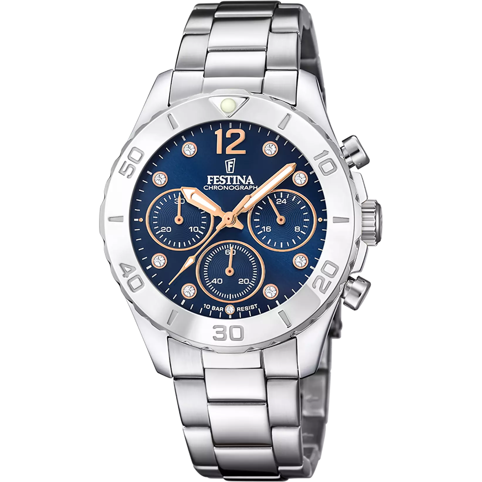 De Festina F20603/3 dameshorloge is een waar juweeltje in de horlogerie. De stalen kast en mineraalglas maken het tot een robuust en duurzaam accessoire, terwijl de stalen band een vleugje verfijning en elegantie toevoegt.
Festina horloges staan bekend om hun perfecte combinatie van stijl en functionaliteit. Elk ontwerp is een kunstwerk dat de constante technologische innovatie van het merk weerspiegelt. Bovendien maakt hun uitstekende prijs-kwaliteitverhouding ze tot een ideale keuze voor degenen die op zoek zijn naar een hoogwaardig horloge zonder een fortuin uit te geven. Kortom, de Festina F20603/3 is een verstandige keuze voor elke vrouw die een luxe en onderscheidend accessoire om haar pols wil dragen.