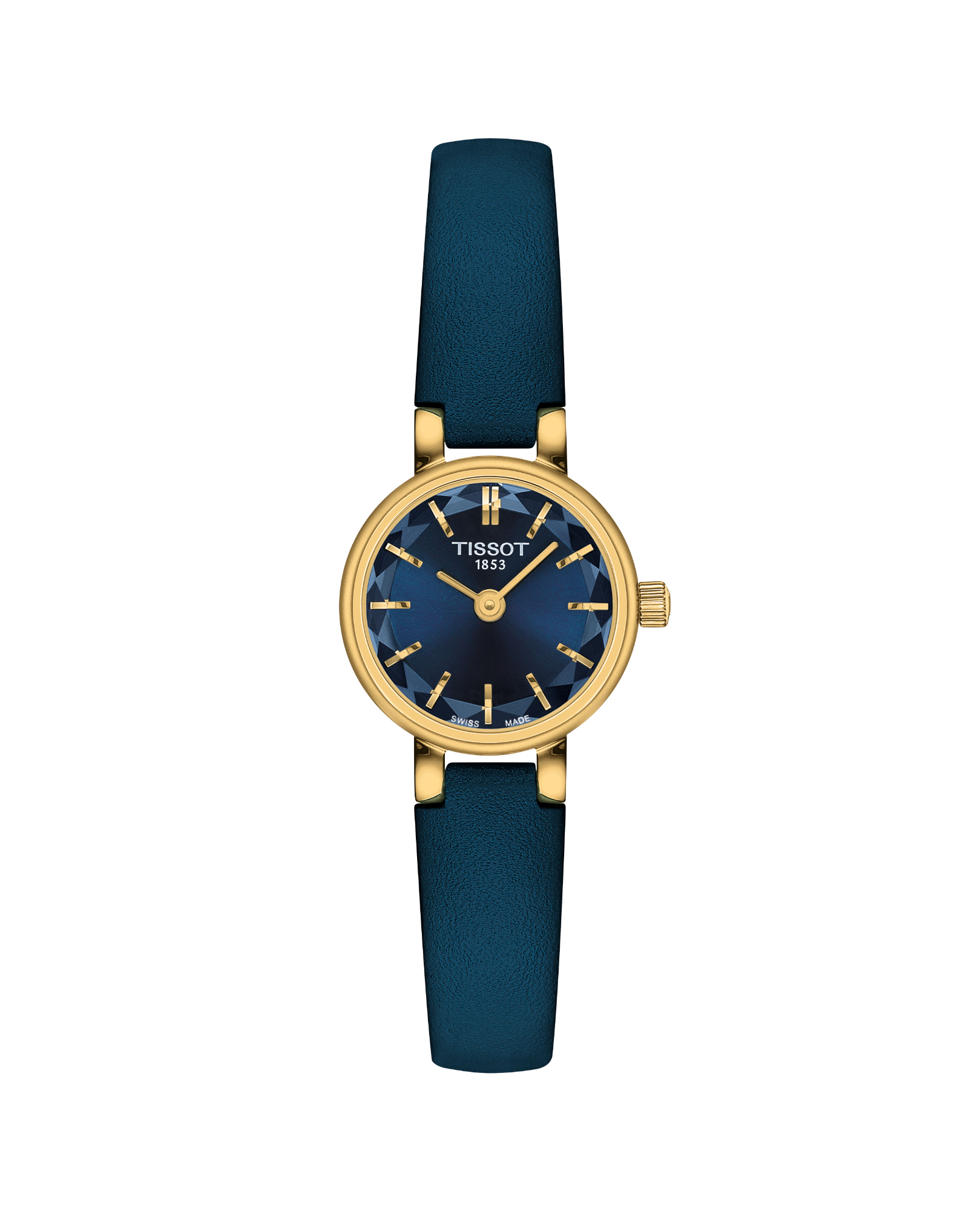 Tissot - Lovely 19.5mm, Quartz, Doubl&eacute;, staal dames horloge, 30 meter WR, Gefacetteerd Saffierglas - T1400093604100