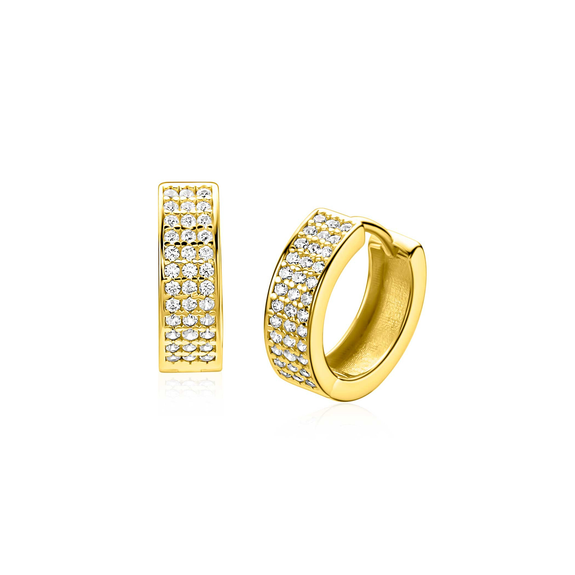 De ZINZI zlv. oorsieraden met modelnummer ZIO2862Y zijn stijlvolle creolen, die vallen onder de categorie 'JEWEL'. Met een juweelmaat van 13 zijn ze perfect voor dagelijks gebruik of speciale gelegenheden. Combineer deze creolen met andere gouden accessoires voor een elegante en verfijnde uitstraling. Ideaal voor zowel casual als formele outfits.