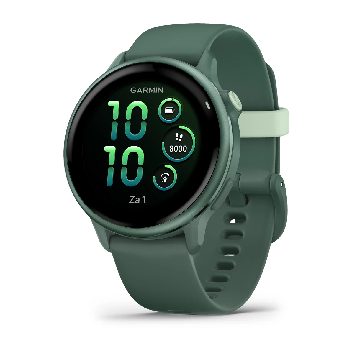Garmin Vivoactive 6 Metallic Jasper Green met Jasper Green band 010-02985-02