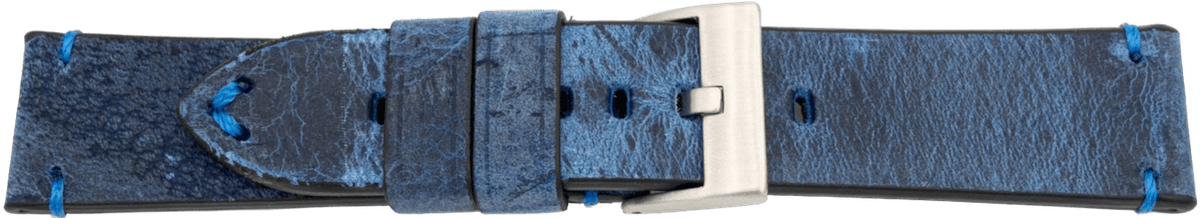 Echt antilopeleer, met stiksels, met kleurverloop, gewatteerd