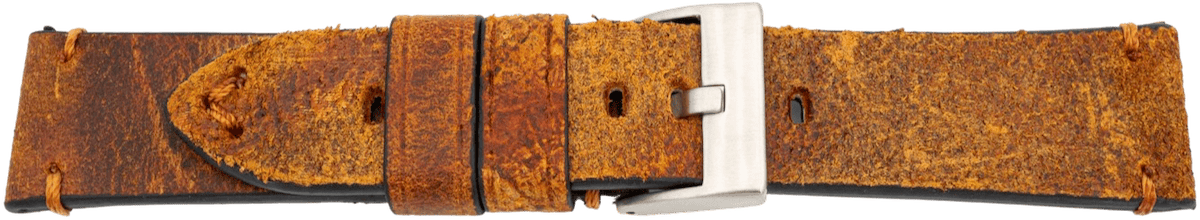 Echt antilopeleer, met stiksels, met kleurverloop, gewatteerd