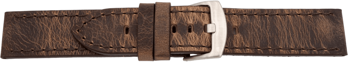 Met naad, zonder kleurverloop, plat, gemaakt van echt Horween&reg;-rundleer uit Chicago, Illinois.