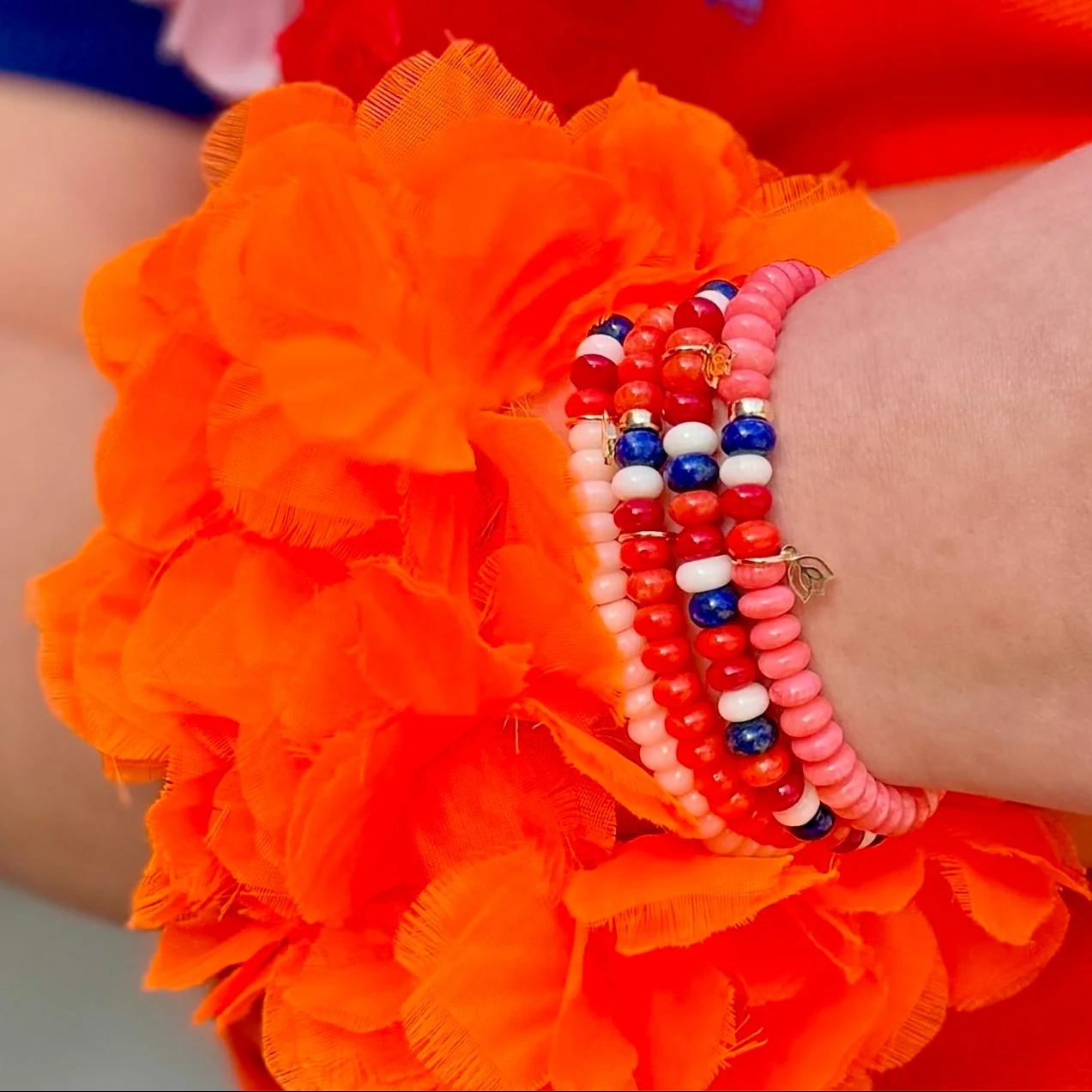 een Y&G armband voor WK in diverse kleuren